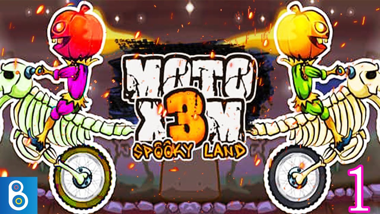 Moto x3m Spooky Land — play online for free on Yandex Games